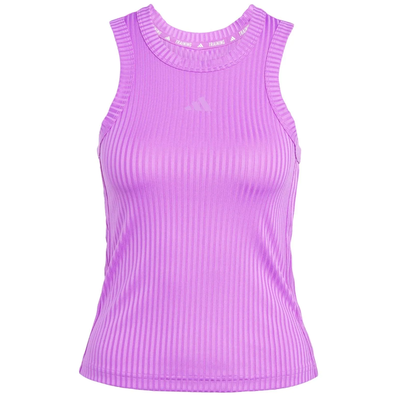 adidas All Gym 3-Stripe Womens Rib Tank