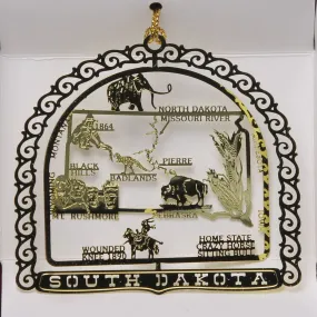 ALL 50 State Collectible Brass Ornaments SET