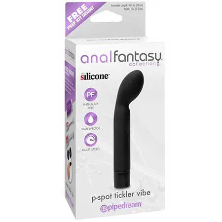 Anal Fantasy Collection P Spot Tickler Vibe - Black