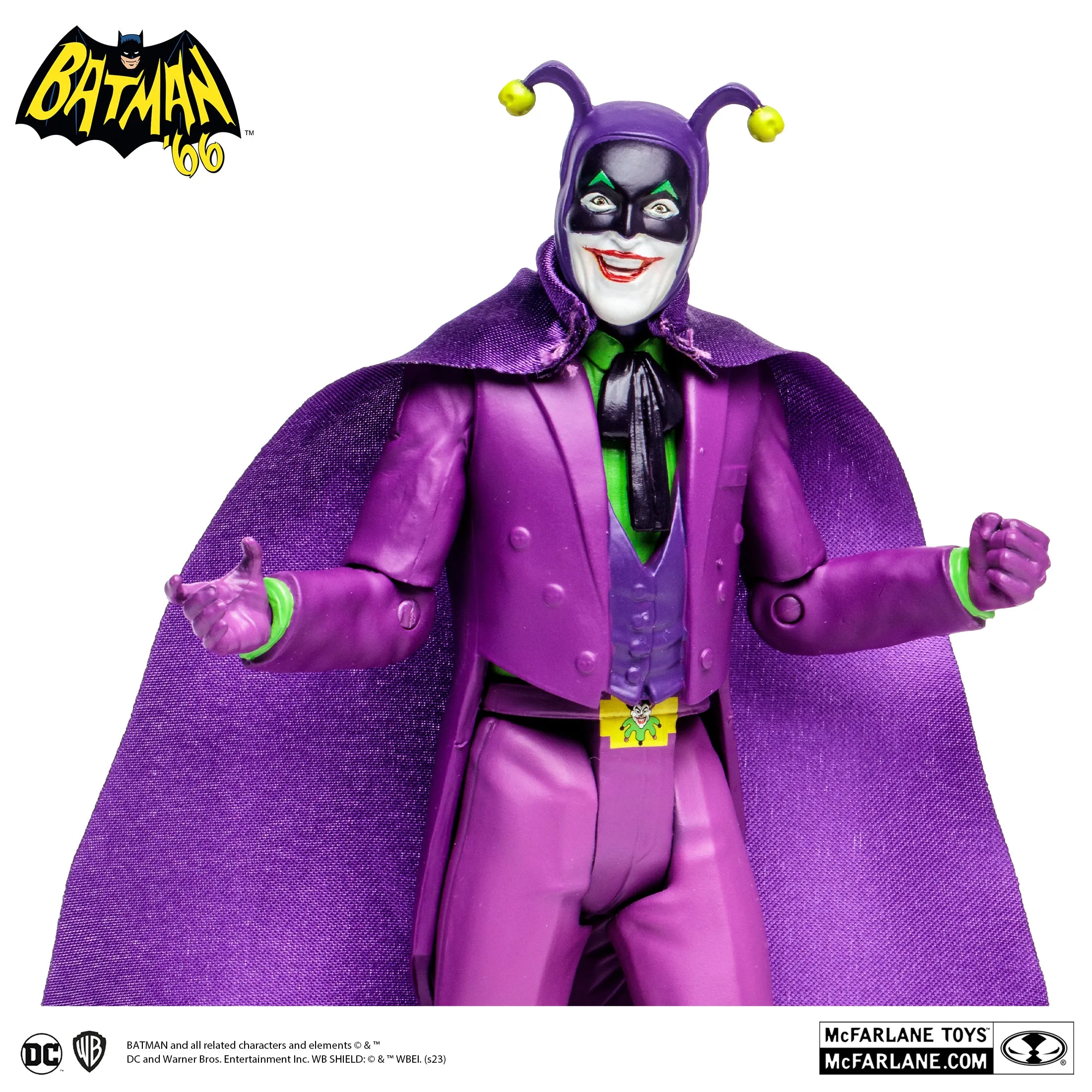 Batman 66 Classic TV Series - The Joker (Comic) Action Figure (15697) LOW STOCK