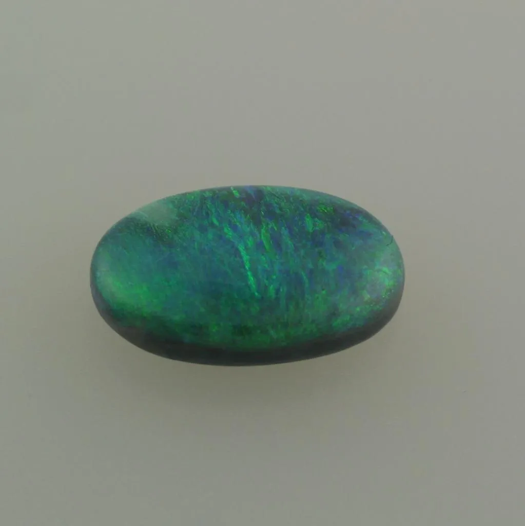 Black Opal Cabochon 9.40 carats Brightness 4