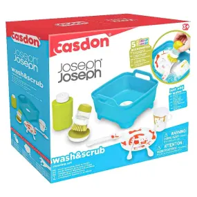 Casdon Joseph Joseph Wash & Scrub Cleaning Set Roleplay Toy