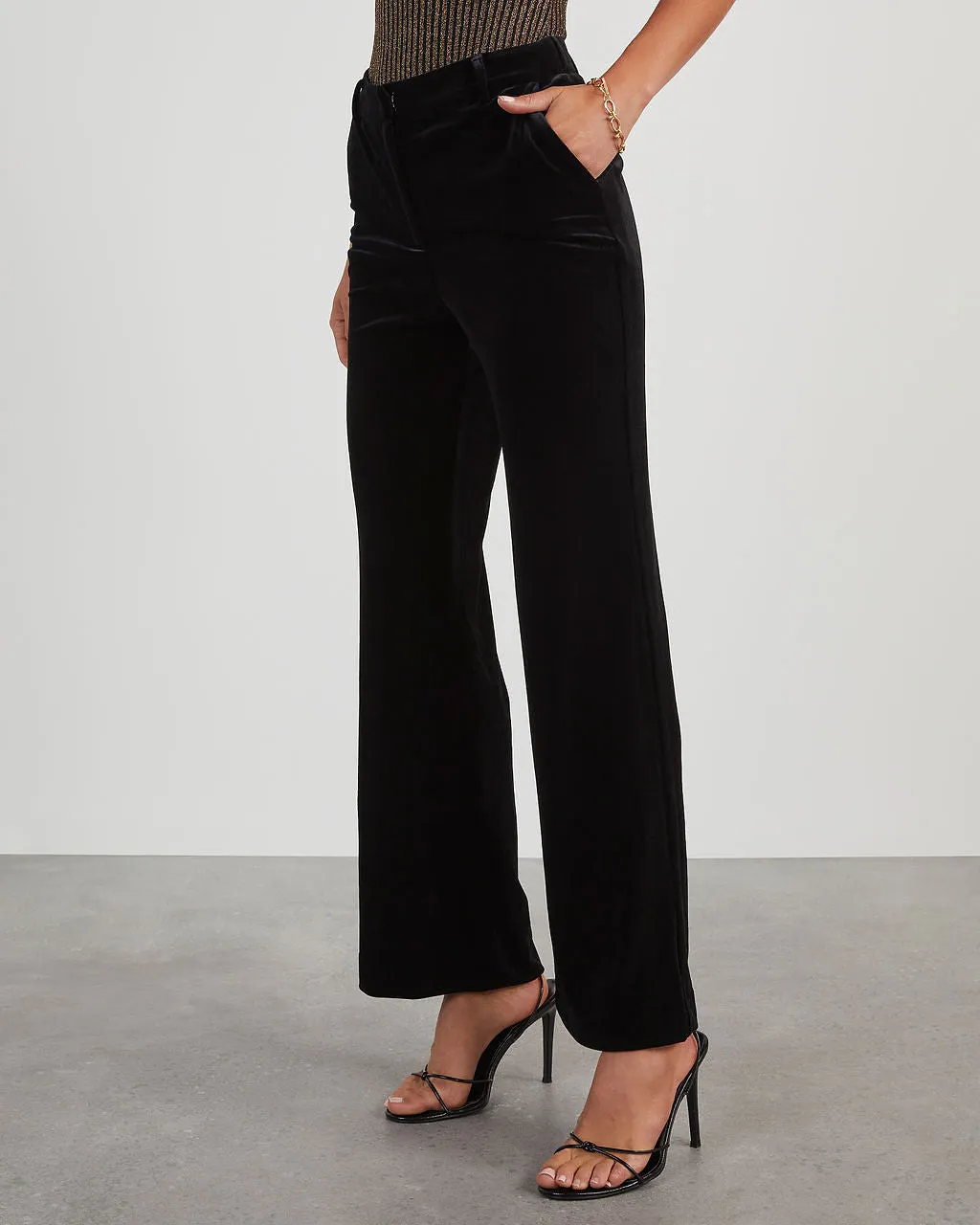 Claudia Velvet Pants