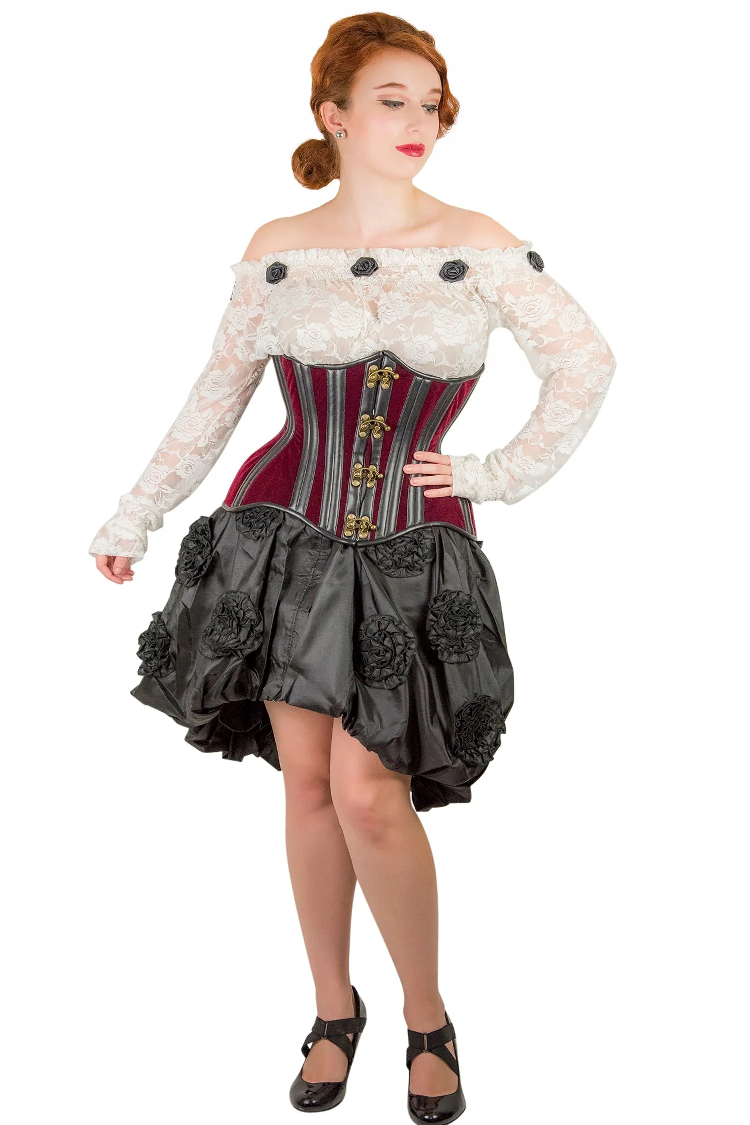 Clearance - Old Rose Underbust Corset