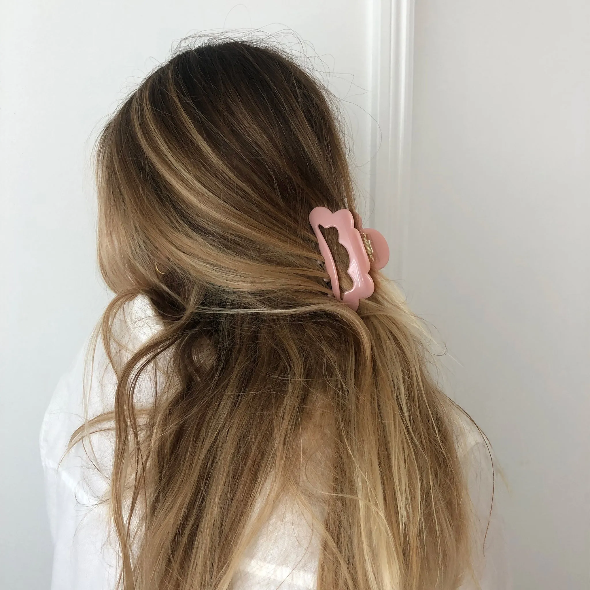 Cloud Dew Clip in Dusty Rose