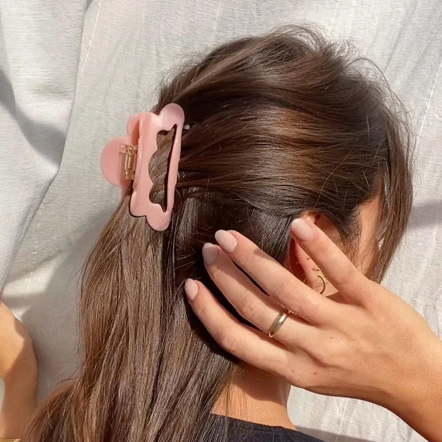 Cloud Dew Clip in Dusty Rose