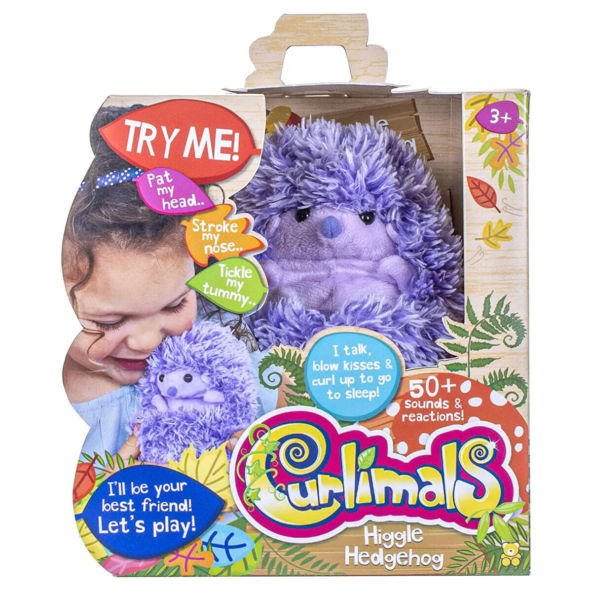 Curlimals Higgle Hedgehog Interactive Pet