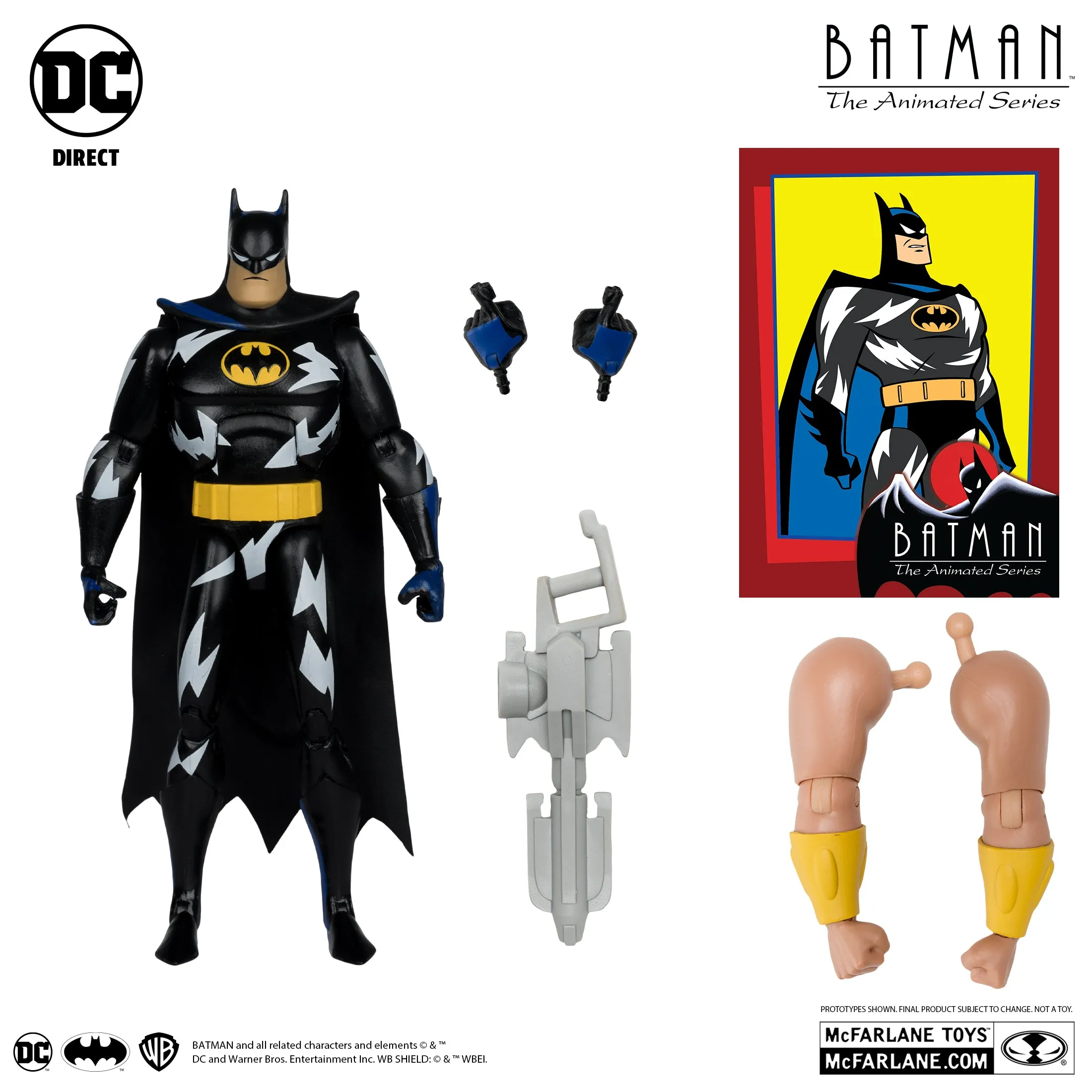 DC Direct - Batman: The Animated Series (Wave 3) Maxie Zeus BAF - Batman (Lightning Strike) 17633 LAST ONE!