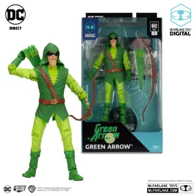 DC Direct - Green Arrow (Longbow Hunter) Action Figure with McFarlane Toys Digital (17172)