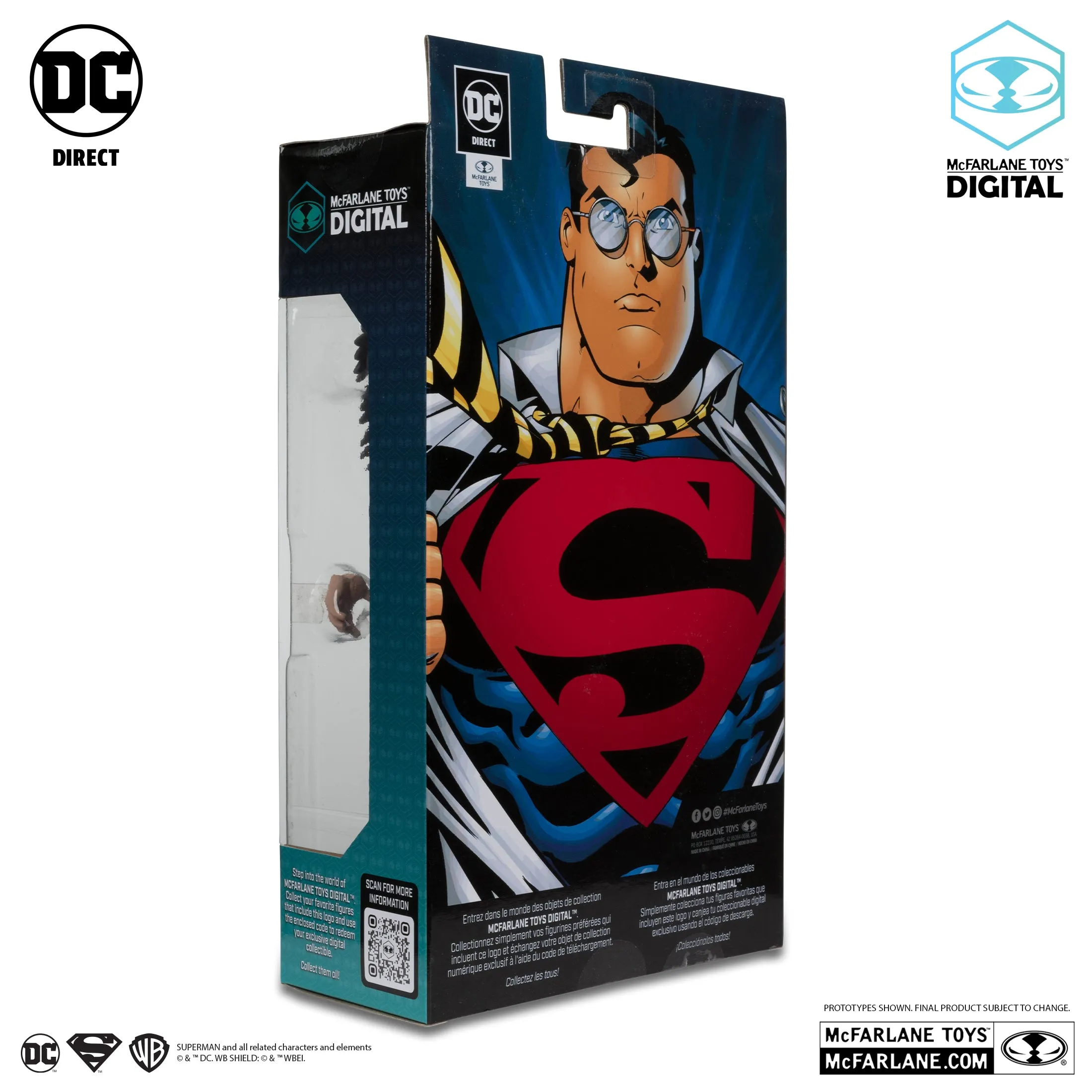 DC Direct - Superman (Our Worlds at War) Action Figure with McFarlane Toys Digital (17173)