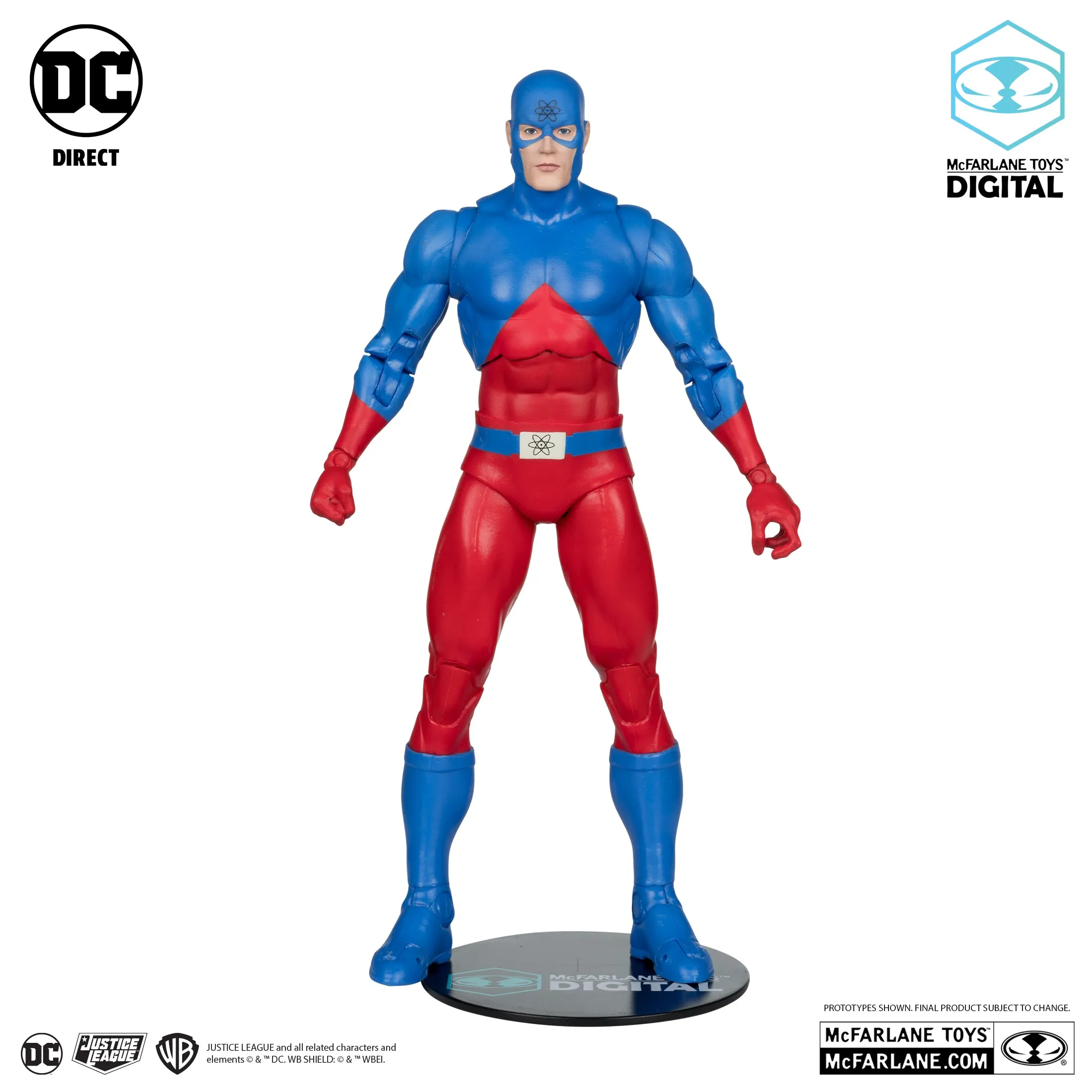 DC Direct - The Atom & Mini Atom (DC: The Silver Age) Action Figure with McFarlane Toys Digital (17171)