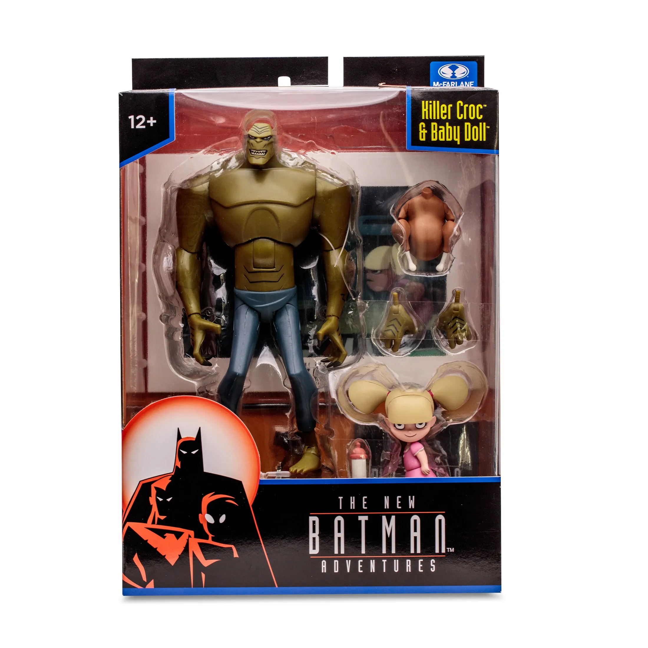 DC Direct - The New Batman Adventures - Killer Croc & Baby Doll 7-Inch Action Figure (17719)