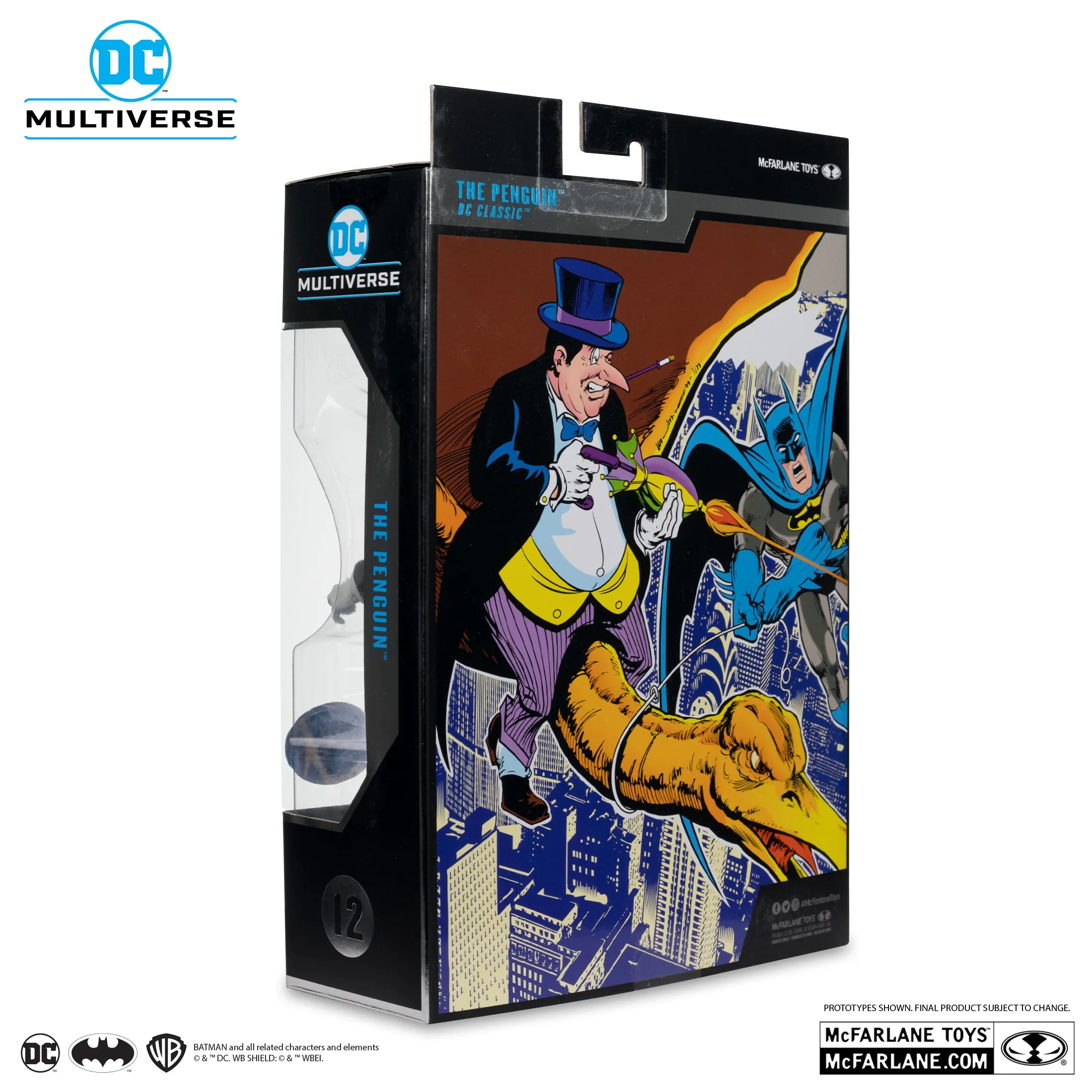 DC Multiverse Collector #12 - The Penguin (DC Classic) Platinum Edition Action Figure (17128) LOW STOCK