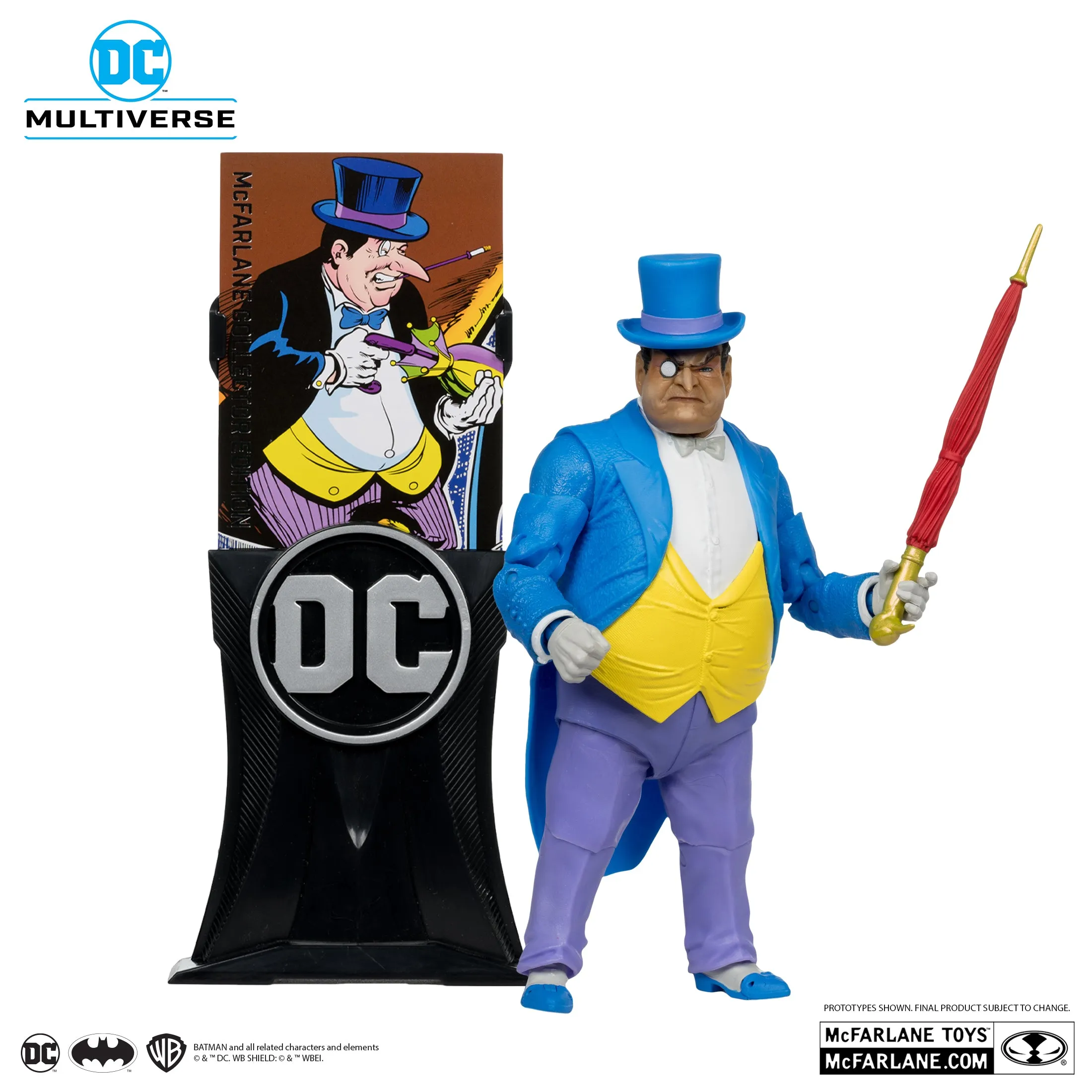 DC Multiverse Collector #12 - The Penguin (DC Classic) Platinum Edition Action Figure (17128) LOW STOCK