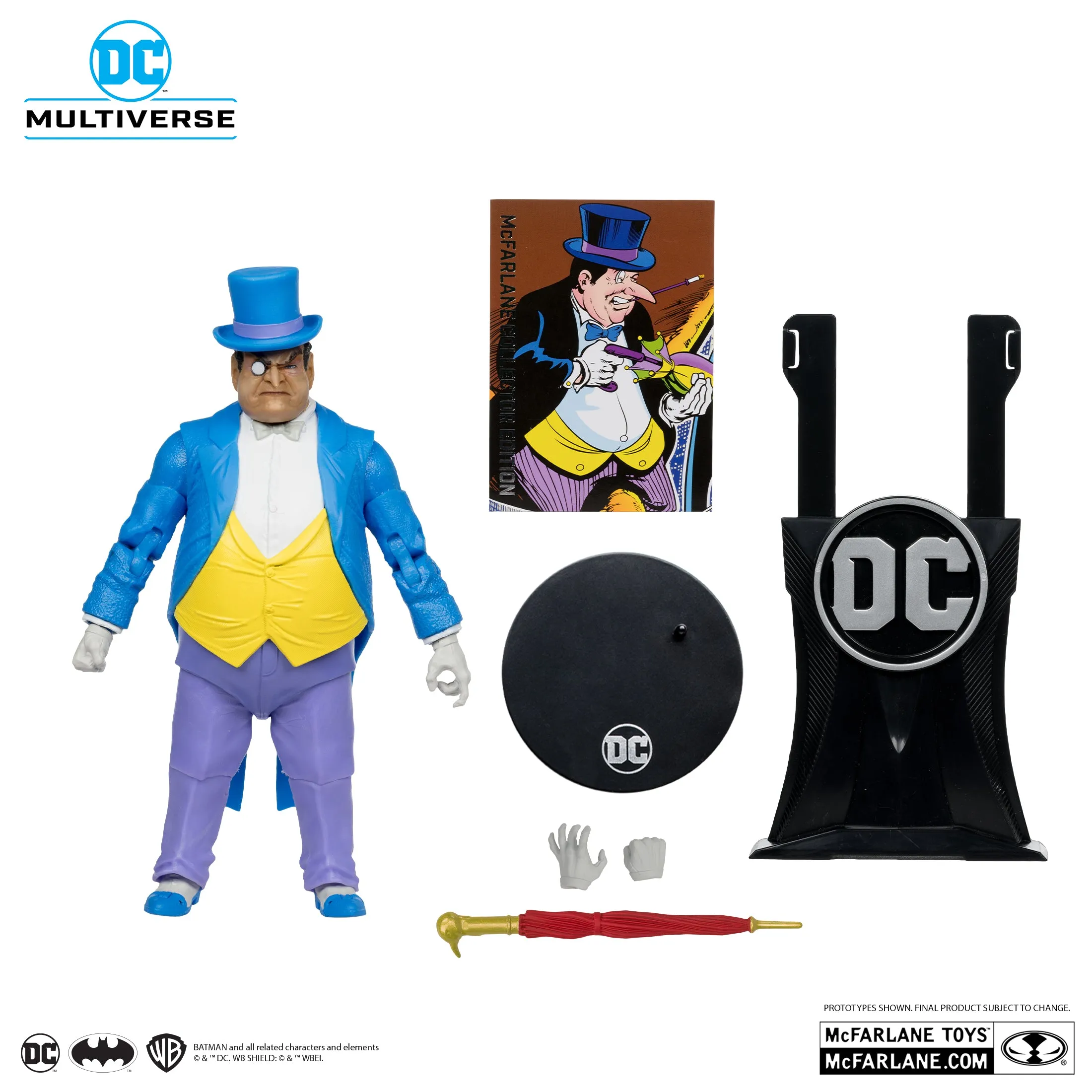 DC Multiverse Collector #12 - The Penguin (DC Classic) Platinum Edition Action Figure (17128) LOW STOCK