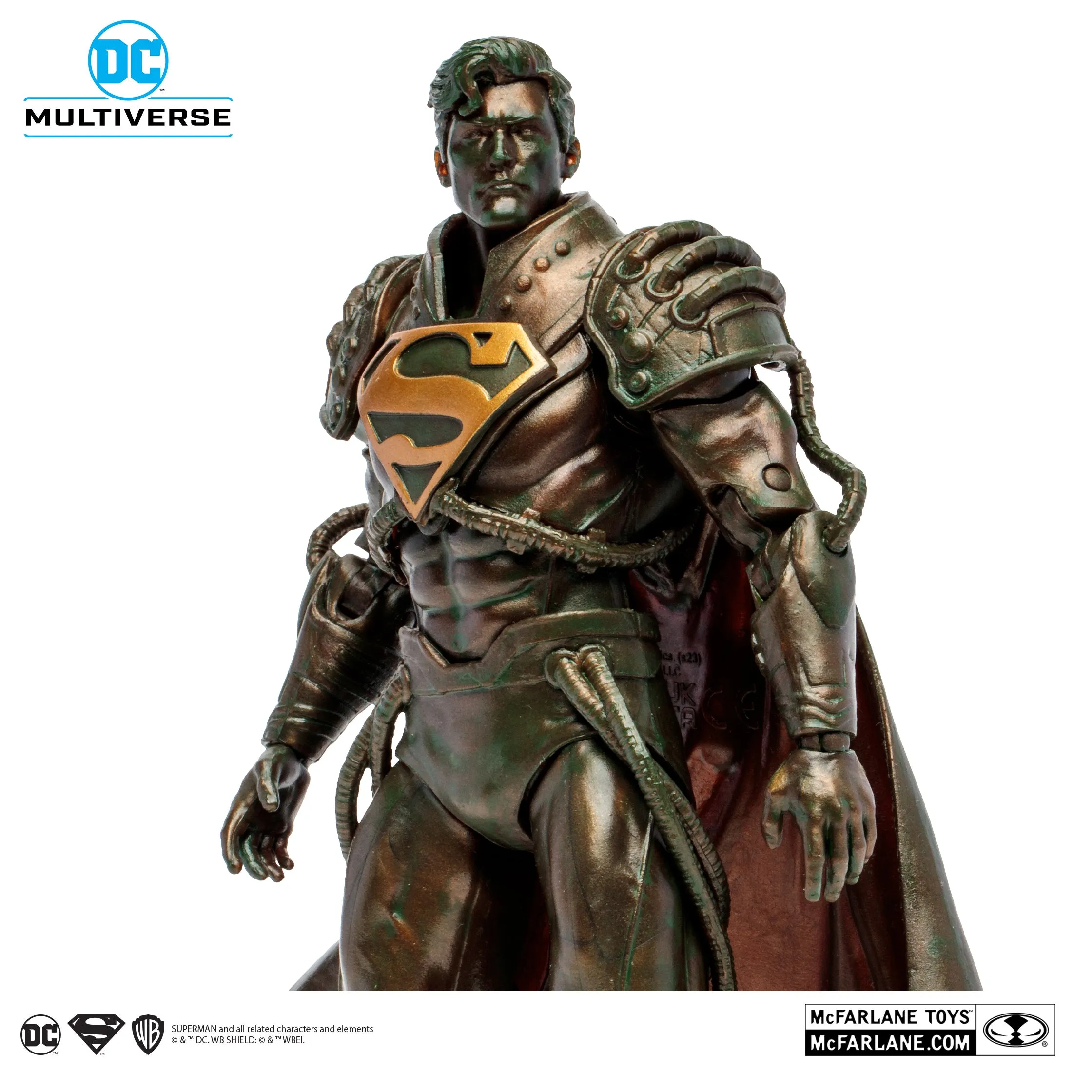 DC Multiverse - Superboy-Prime (Infinite Crisis) Gold Label Patina Edition Action Figure (17057)