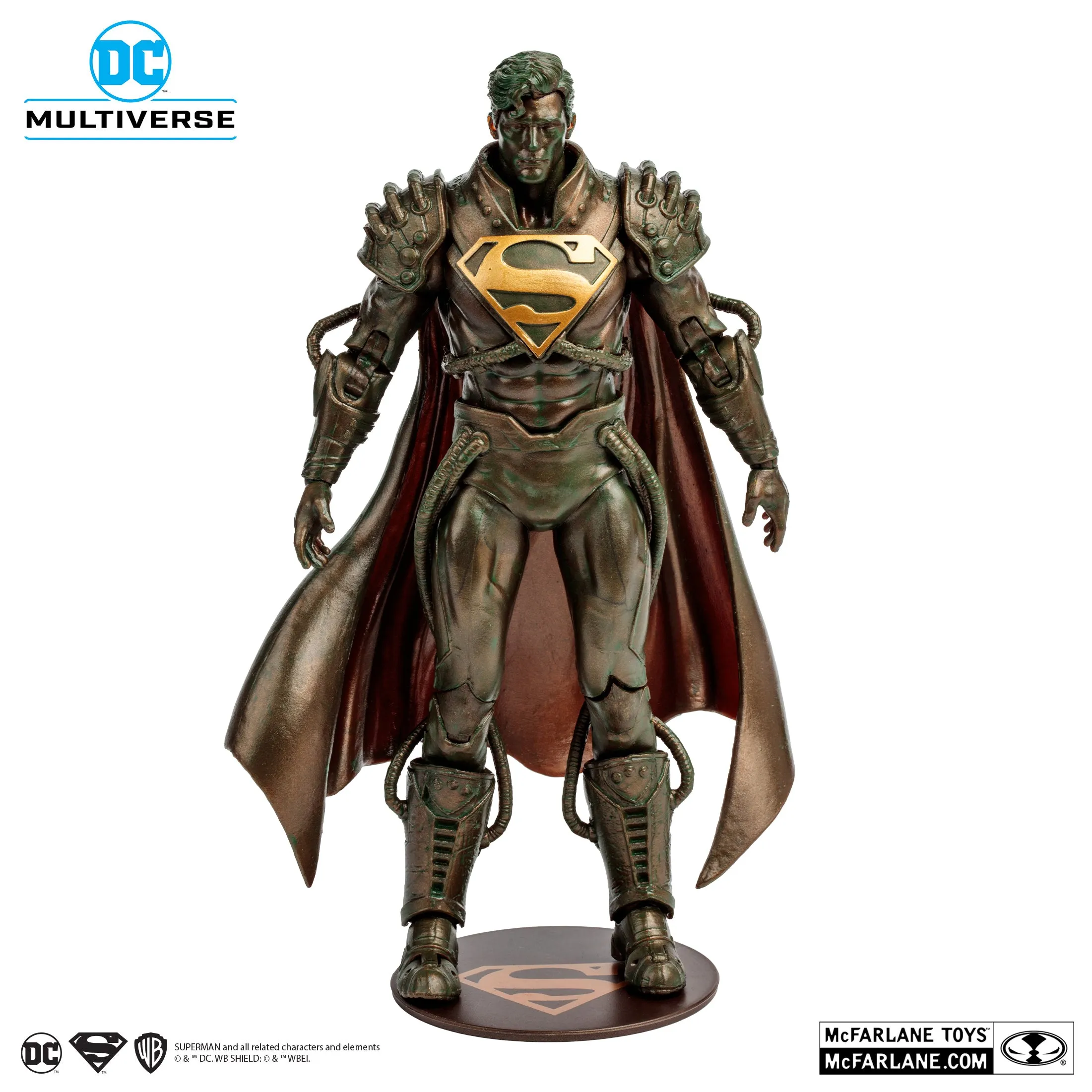 DC Multiverse - Superboy-Prime (Infinite Crisis) Gold Label Patina Edition Action Figure (17057)