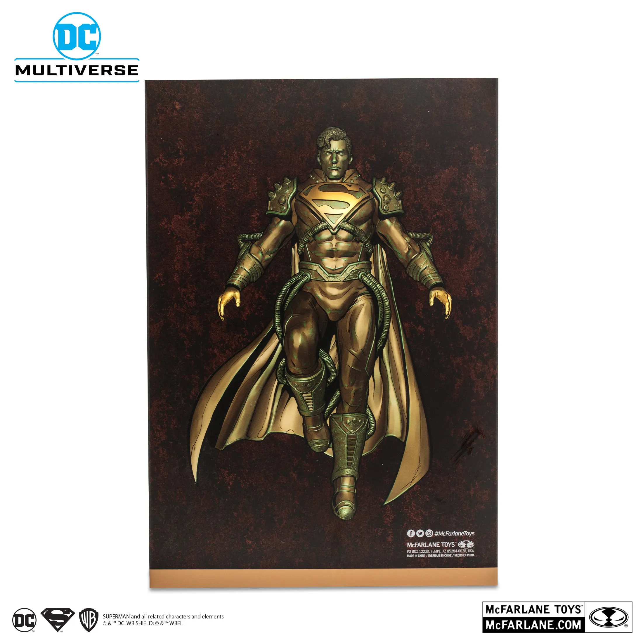 DC Multiverse - Superboy-Prime (Infinite Crisis) Gold Label Patina Edition Action Figure (17057)