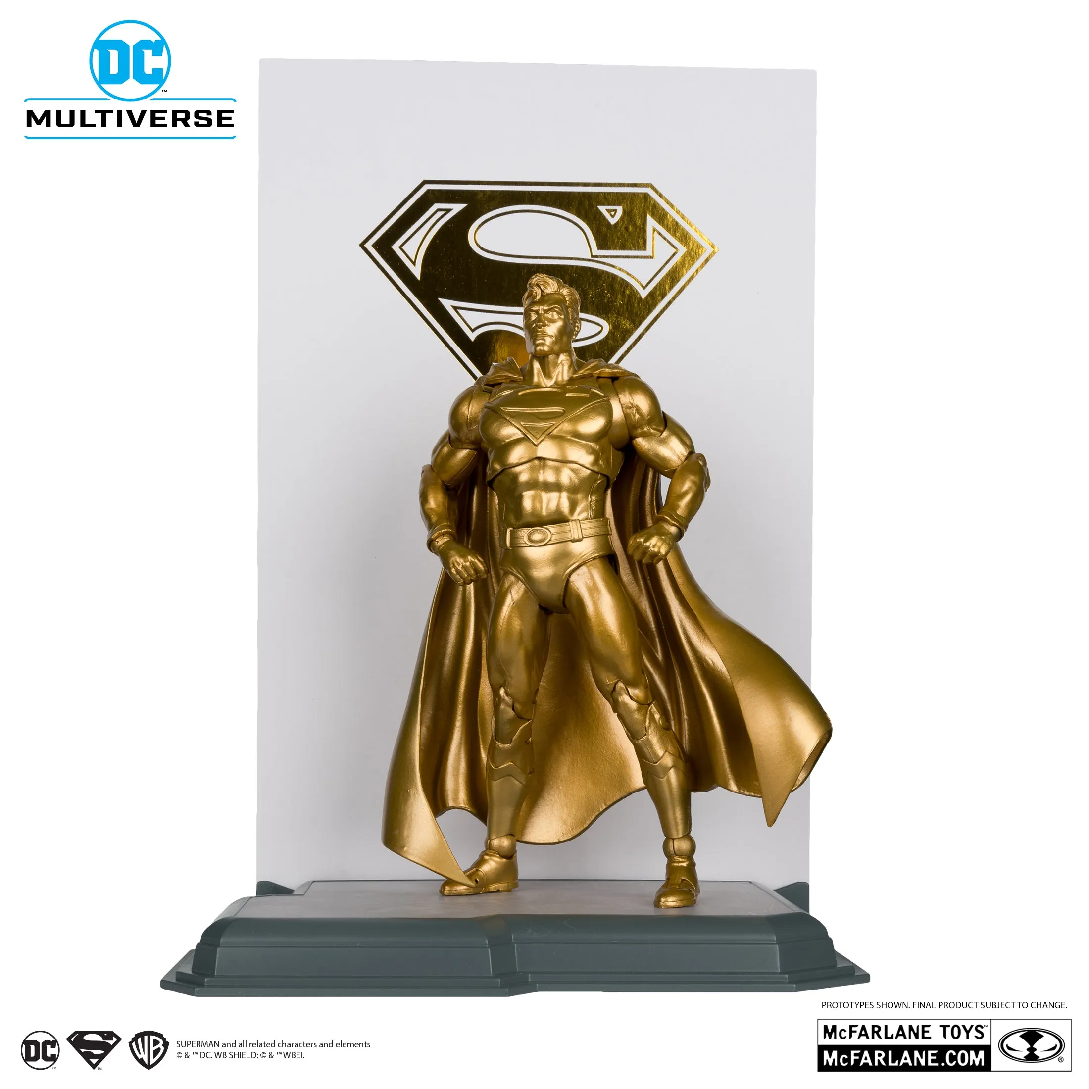 DC Multiverse - Superman (Centennial Park Tribute Statue) Exclusive Gold Label Figure (17289)