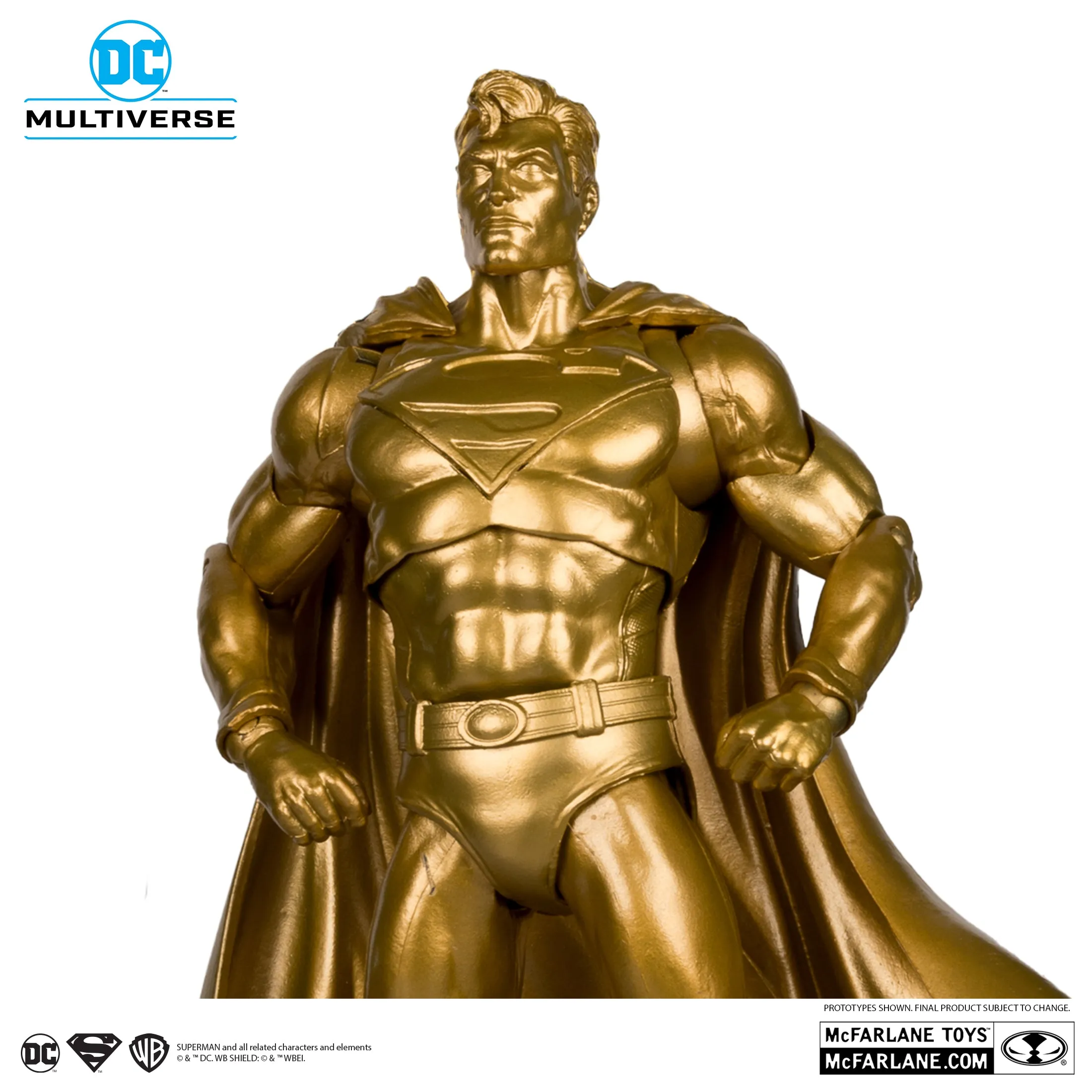 DC Multiverse - Superman (Centennial Park Tribute Statue) Exclusive Gold Label Figure (17289)