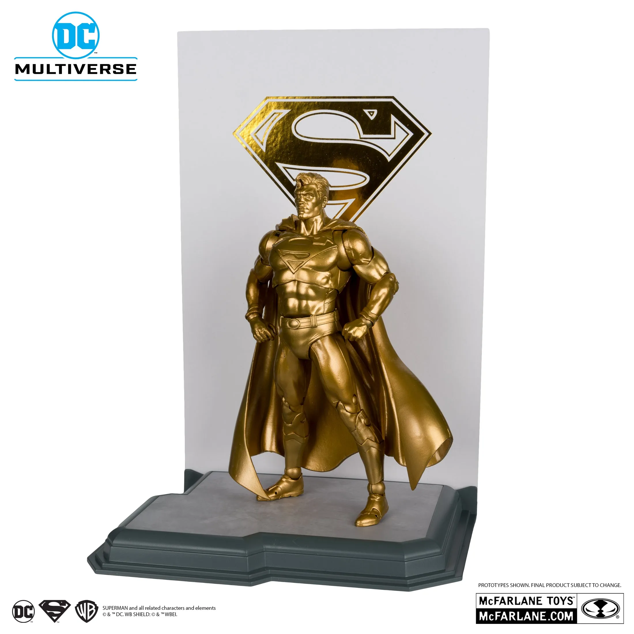 DC Multiverse - Superman (Centennial Park Tribute Statue) Exclusive Gold Label Figure (17289)