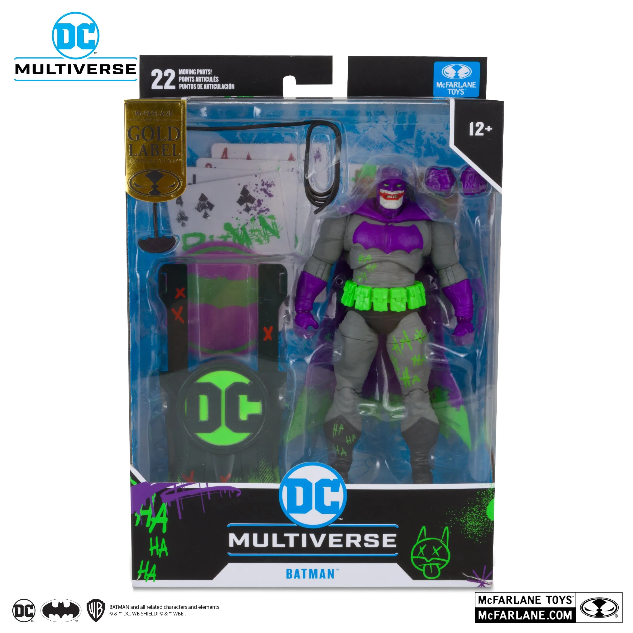 DC Multiverse - The Dark Knight Returns - Batman (Jokerized) Gold Label Action Figure (17048)