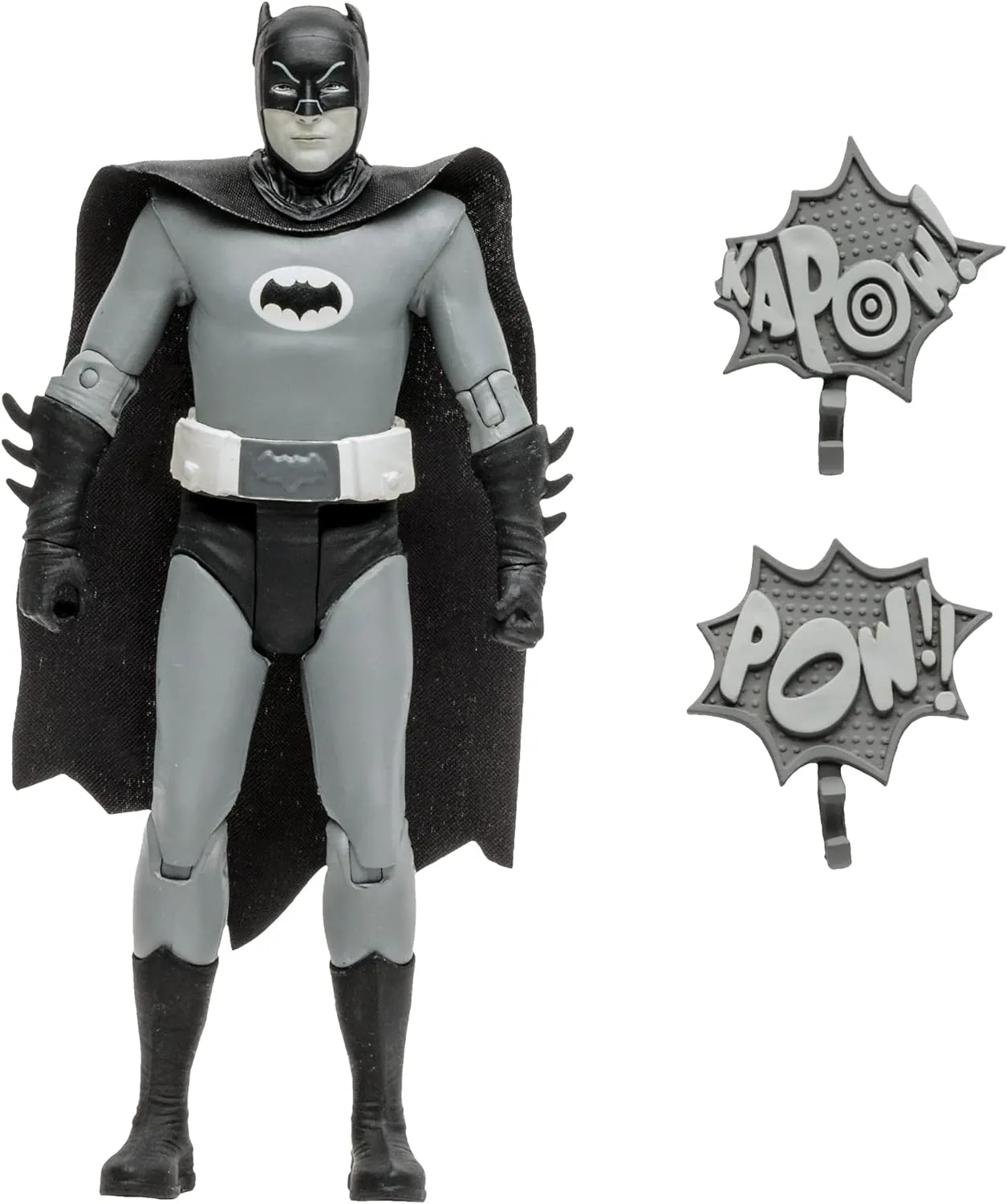 DC Retro - Batman 66 Classic TV Series - Batman (B&W) Action Figure (15056)