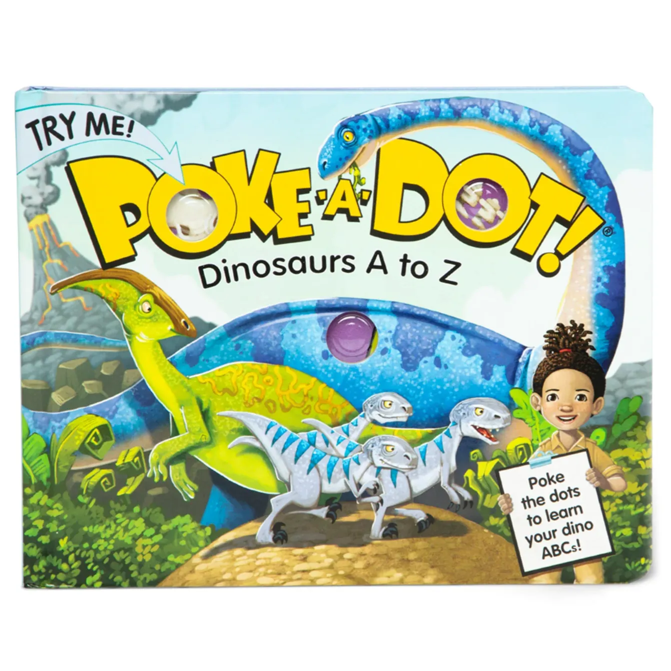 Dinosaurs A-Z Poke-A-Dot