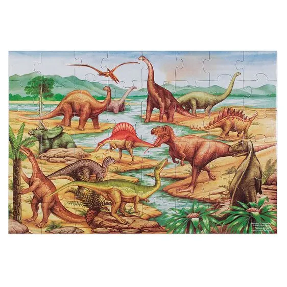 Dinosaurs Floor Puzzle - 48 Pieces