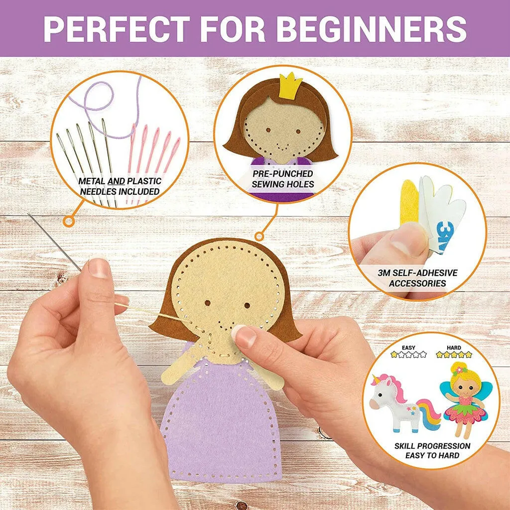 DIY Sewing Creative & Learning Kit for Kids