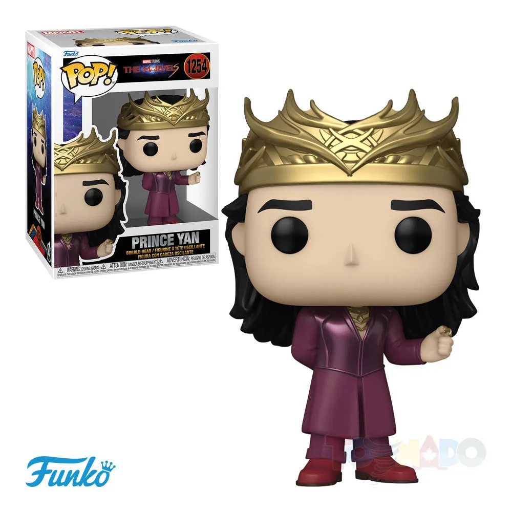 Funko Pop! #1254 - The Marvels - Prince Yan Vinyl Figure (69236)