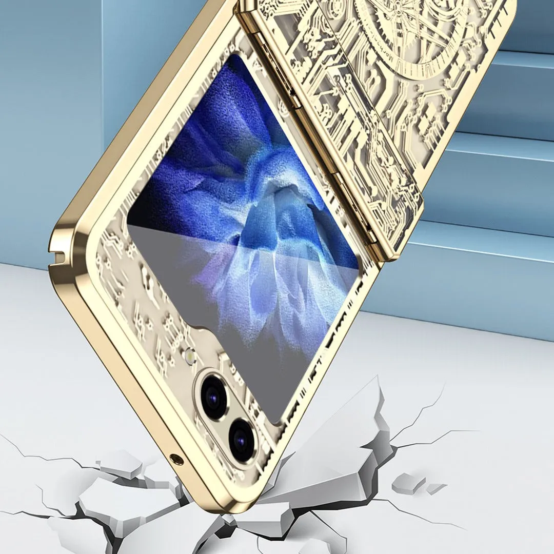 Galaxy Z Flip5 Mechanical Integrated Electroplating Case