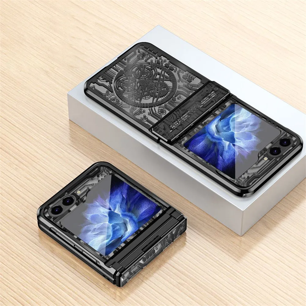 Galaxy Z Flip5 Mechanical Integrated Electroplating Case