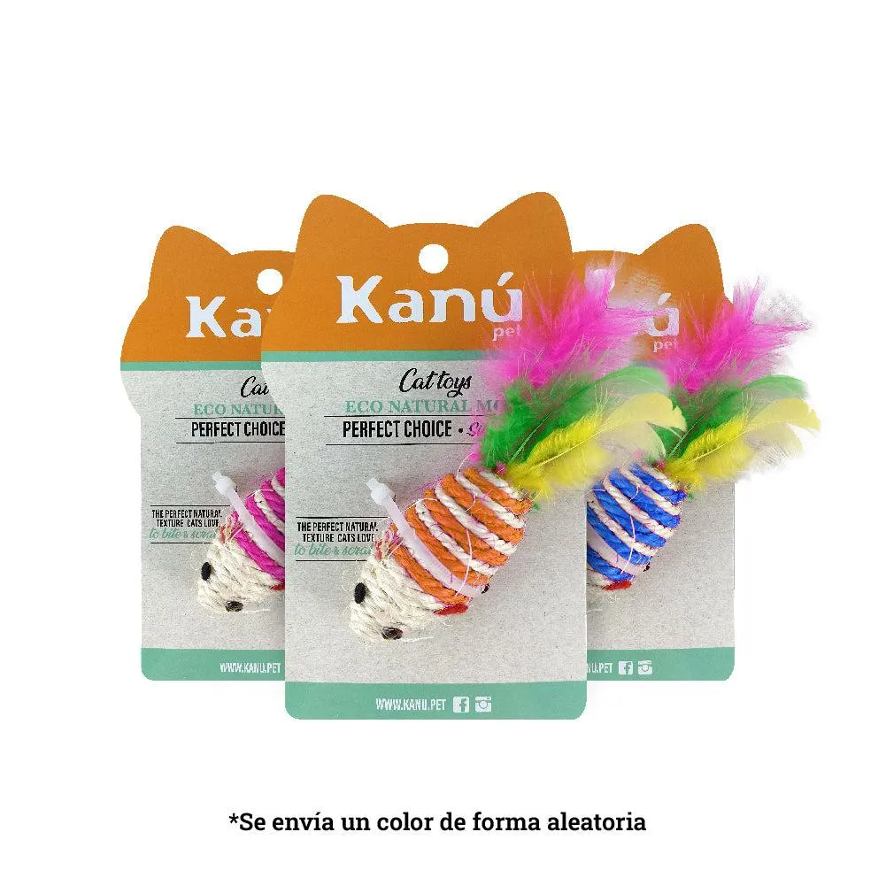 Kanu Pet Fiber Mouse Cat Toy Fish