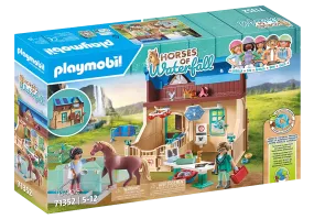 Playmobil Horses of Waterfall: Riding Therapy and Veterinary Practice 71352