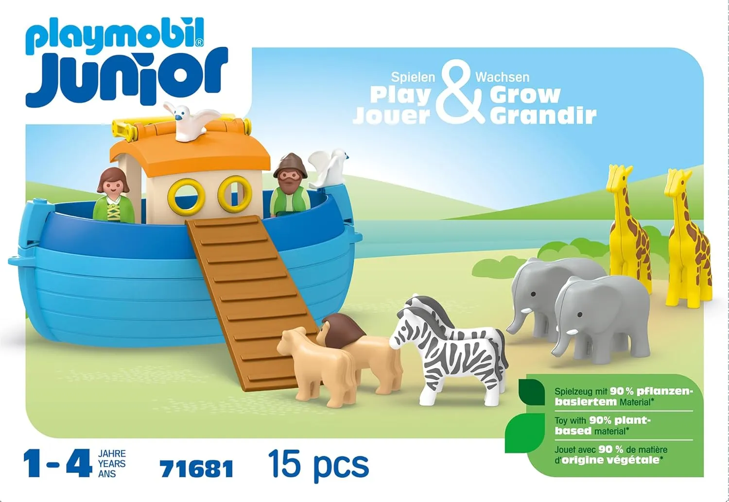 Playmobil Junior 71681 - My Take Along Noah's Ark