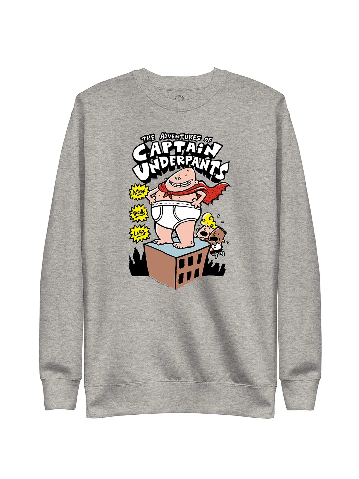 The Adventures of Captain Underpants Unisex Sweatshirt (Print Shop)